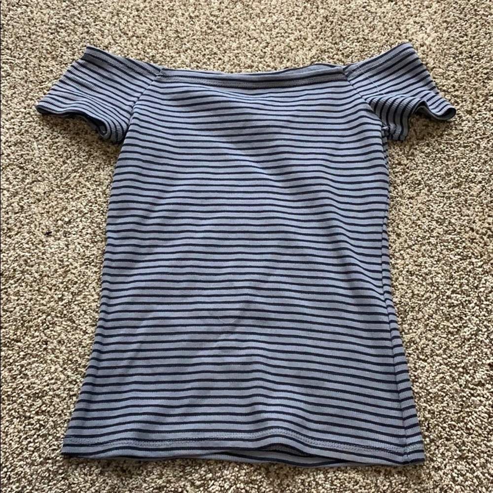 Off the shoulder shirt